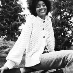 Madewell Surrey Bobble Cardigan, Small